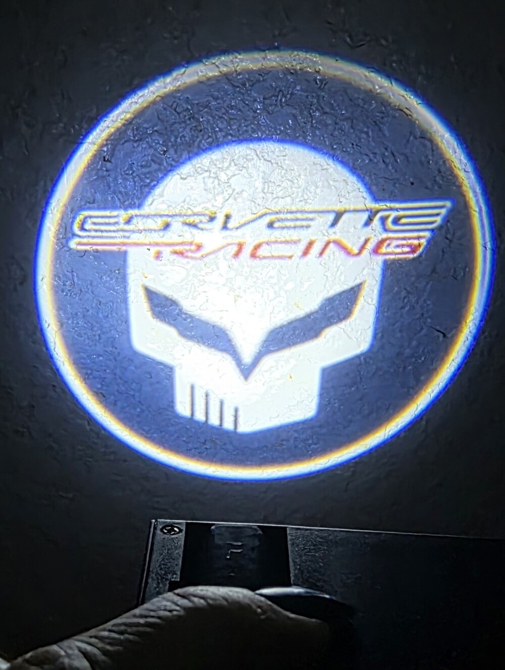 Corvette UNIVERSAL WIRELESS Puddle Door Projector Lights 4 Choices See Video